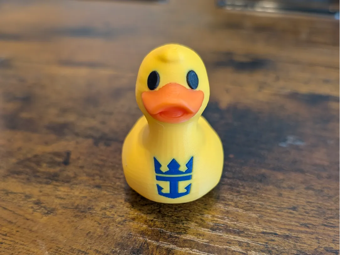 Royal Caribbean crown duck