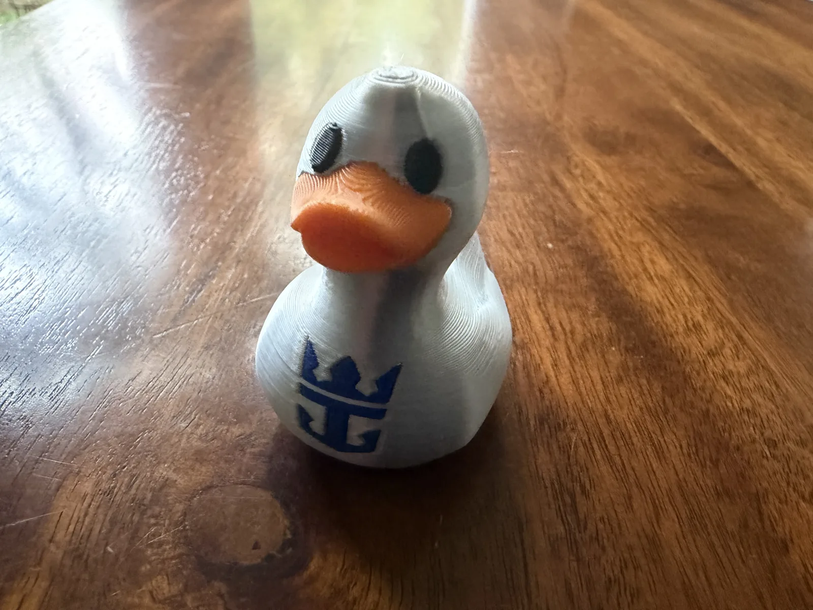 Royal Caribbean crown duck (silver)