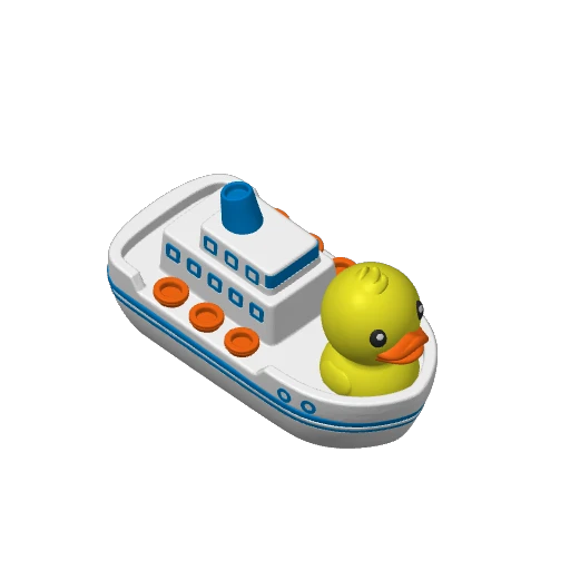 Cruise ship duck